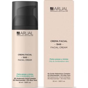 Arual Crema Facial Pieles Grasas & Mixtas 50ml