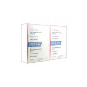 Ducray Ictyane Pain dermatologique Surgras sans Savon lot de 2x100g