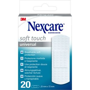 Pansements doux Nexcare&reg; 19X76Mm 20Uds