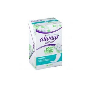 Always Dailies Cotton Protection Normal 38 Prot&egrave;ge-Slips