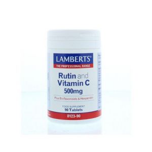 Lamberts Rutina y Vitamina C 500mg + Bioflavonoides 90comp