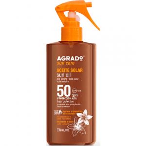 Agrado Huile Solaire Spf50 200ml