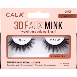 Cala Lashes 3D Faux Mink Faux Cils Nova 1 Pairee