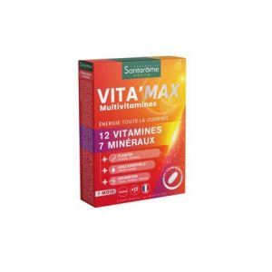 Santarome Vita'Max Multivitamines 30 Comprim&eacute;s