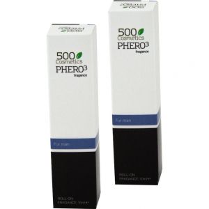 500Cosmetics Phero 3 Homme Parfum &agrave; la ph&eacute;romone 2X10ml