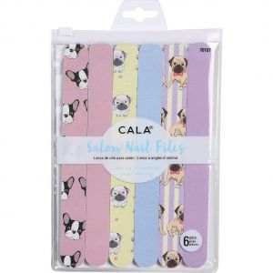 Cala Salón Nail Files Dog Lover Lima Uñas 6uds