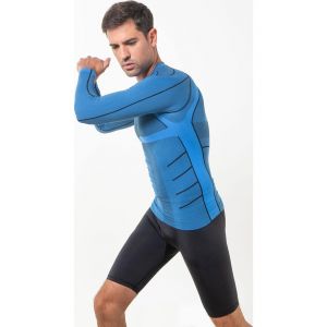 Anaissa Acro T-shirt Sportif Polypropyl&egrave;ne Bleu S/M 1ut