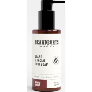 Beardburys Essentials Nettoyant Barbe Visage Quotidien 150ml