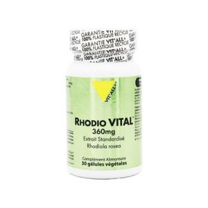 Vital Plus Rhodiovital 360mg X 30caps
