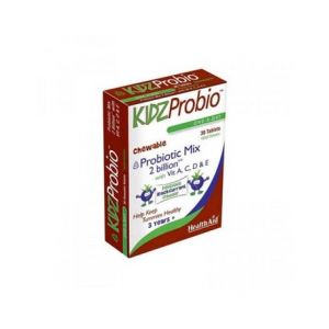Health Aid Kidzprobio 2 Milliards + Vitamines 30 Chewables