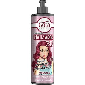 Gota Dourada Apr&egrave;s Shampooing Nuanc&eacute;s 3D Marsala 300ml