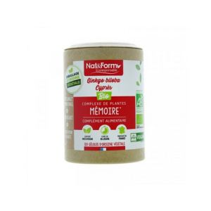 Nat&Form Ecoresponsable M&eacute;moire Bio 120 G&eacute;lules