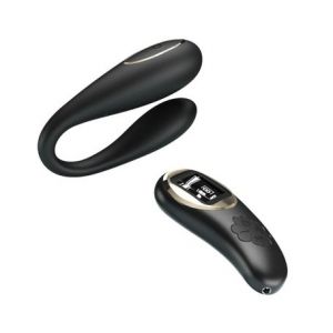 Pretty Love Nathan Vibromasseur Double Plaisir T&eacute;l&eacute;commande 1ut