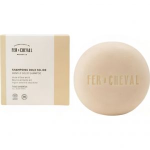 Fer &agrave; Cheval Shampoing Solide Doux Tous Types de Cheveux 100 g