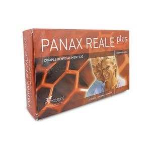 PlantaPol Panax Reale Plus Jalea Real Ginseng Vitamina C 20 Ampollas
