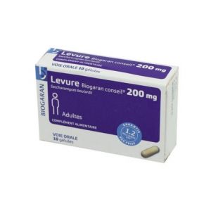 Biogaran Levure 200mg 10comp