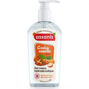 Assanis Gel Mains Hydroalcoolique Cookie Noisette 80ml