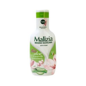 Malizia Bath Foam Bio Aloe Vera & Magnolia 1000ml