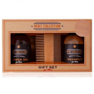 Accentra Gift Set Men Gel + Shampooing + Peigne