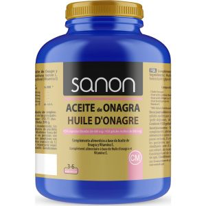 Sanon Aceite De Onagra 697mg 450 Capsules