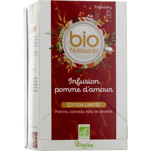 Nutrisant&eacute; Infusion Pomme d'Amour Bio 20 Sachets