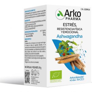 Arkopharma Arkoc&aacute;psulas Ashwagandha BIO 84 caps