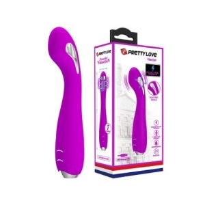Pretty Love Hector Vibromasseur Électrochoc Recharg Violet 1ut