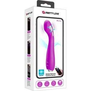 Pretty Love Hector Vibromasseur Electroshock Application Violet 1ut