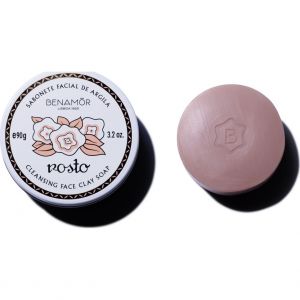 Benamor Crema Chantilly Barra Jabón Rostro a la Arcilla 90g