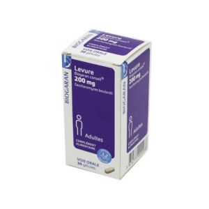 Biogaran Levure 200mg 30comp