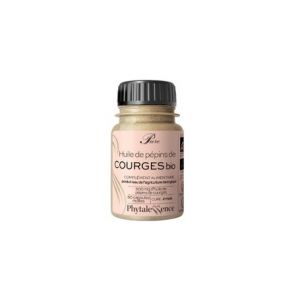 Phytalessence Huile de Pépins de Courge Bio 60 Gélules