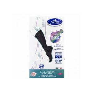 Sauber Fantasia Femme 70 Lurex Noir Taille S-M 1 Paire