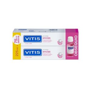 Vitis Pack Encías 2x150ml + Colutorio 75ml