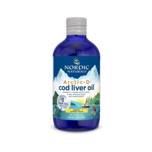 Nordic Naturals Arctic-D Huile de Foie de Morue Citron 237ml