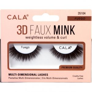 Cala Lashes 3D Faux Mink Faux Cils Fuego 1 Pairee