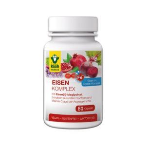 Raab Vitalfood Complexe de Fer 80caps