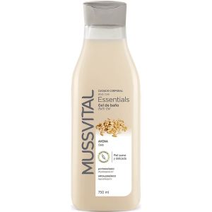 Mussvital Essentials Gel bain Extrait d’avoine 750 ml