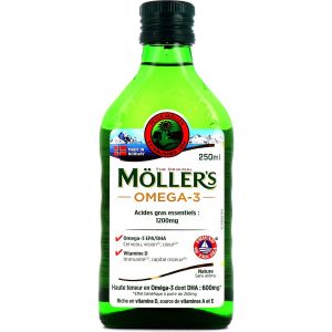 Moller's Huile de Foie de Morue Nature 250ml