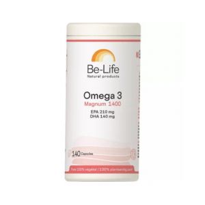 Be-Life Om&eacute;ga 3 Magnum 1400 140 capsules
