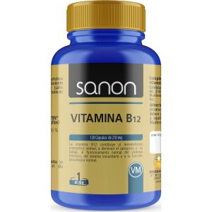Sanon Vitamine B12 120 Capsules de 500 mg