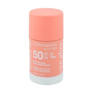 Alphanova Daily Sun Glow Stick Solaire Spf50 Visage Bio 17ml