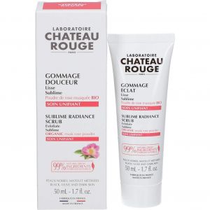 Chateau Rouge Gommage Douceur Poudre Rose Musquée Bio 50ml