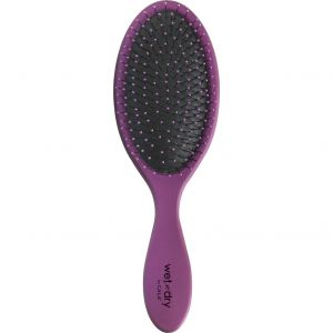 Cala Wet-N-Dry Oval Detangling Brush Black-Purple 1ut