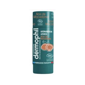 Dermophil Hydratation Lèvres Stick Noix De Macadamia Bio 4g