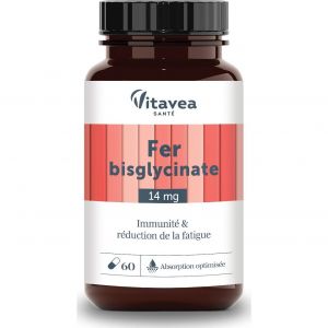 Vitavea Fer Bisglycinate 14mg 60 G&eacute;lules