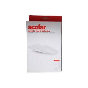Pansement adhésif stérile Acofar 15x10cm 10uds 10uds