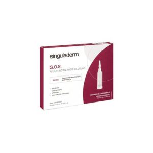 Singuladerm S.O.S Shine 4 Flacons x 10,5 ml