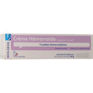 Biogaran Cr&egrave;me H&eacute;morro&iuml;de 30 g