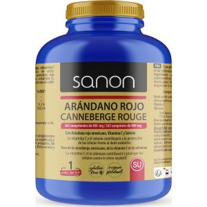 Sanon Canneberge Rouge 400mg 365comp