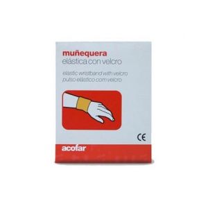 Acofar Velcro bracelet gris couleur gris T-moyen 1 pc